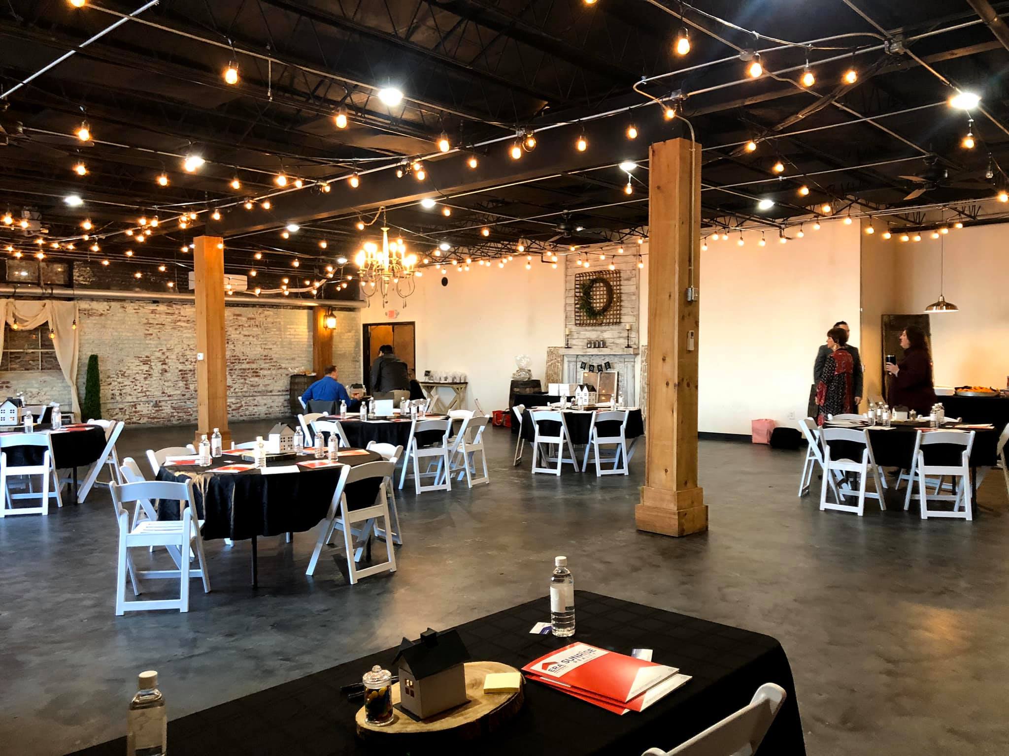 December wedding celebration